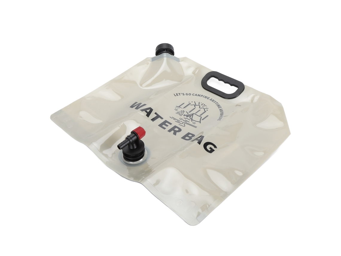 Saco de Água Plegável 9l para Camping Car Viagem Khaki