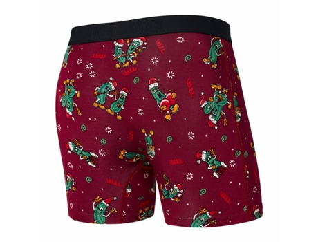 Boxers de Homem SAXX Ultradoux Vibe Everyday Vermelho (M)