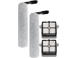 Para Aspiradores Robô Tineco Floor One Switch S6 / Stretch S6: Escova Rotativa Para Limpeza De Pisos E Filtro Hepa._ozo