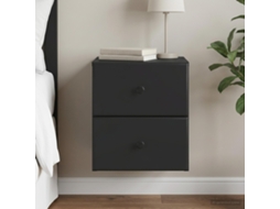 Vidaxl Gabinete De Canto Montado Na Parede Preto 34,5 X 33 X 40 Cm