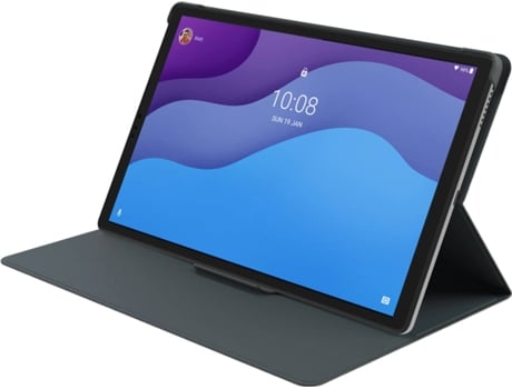 Tablet LENOVO M10 HD X306F (10.1'' - 64 GB - 4 GB RAM - Wi-Fi - Cinzento) + Capa Folio Cover Tablet LENOVO M10 HD X306F (10.1'' - 64 GB - 4 GB RAM - Wi-Fi - Cinzento) + Capa Folio Cover