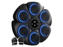 Máquina De Boxe Bluetooth Para Treinamento, Suporte De Parede Para Socos, Equipamento Eletrônico Musical - Preto SUNNY SPACES