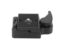 Alloy Quick Release Plate Adapter With 3/8in To 1/4in Screw For Ball Head/camera/tripod LAXISCREED