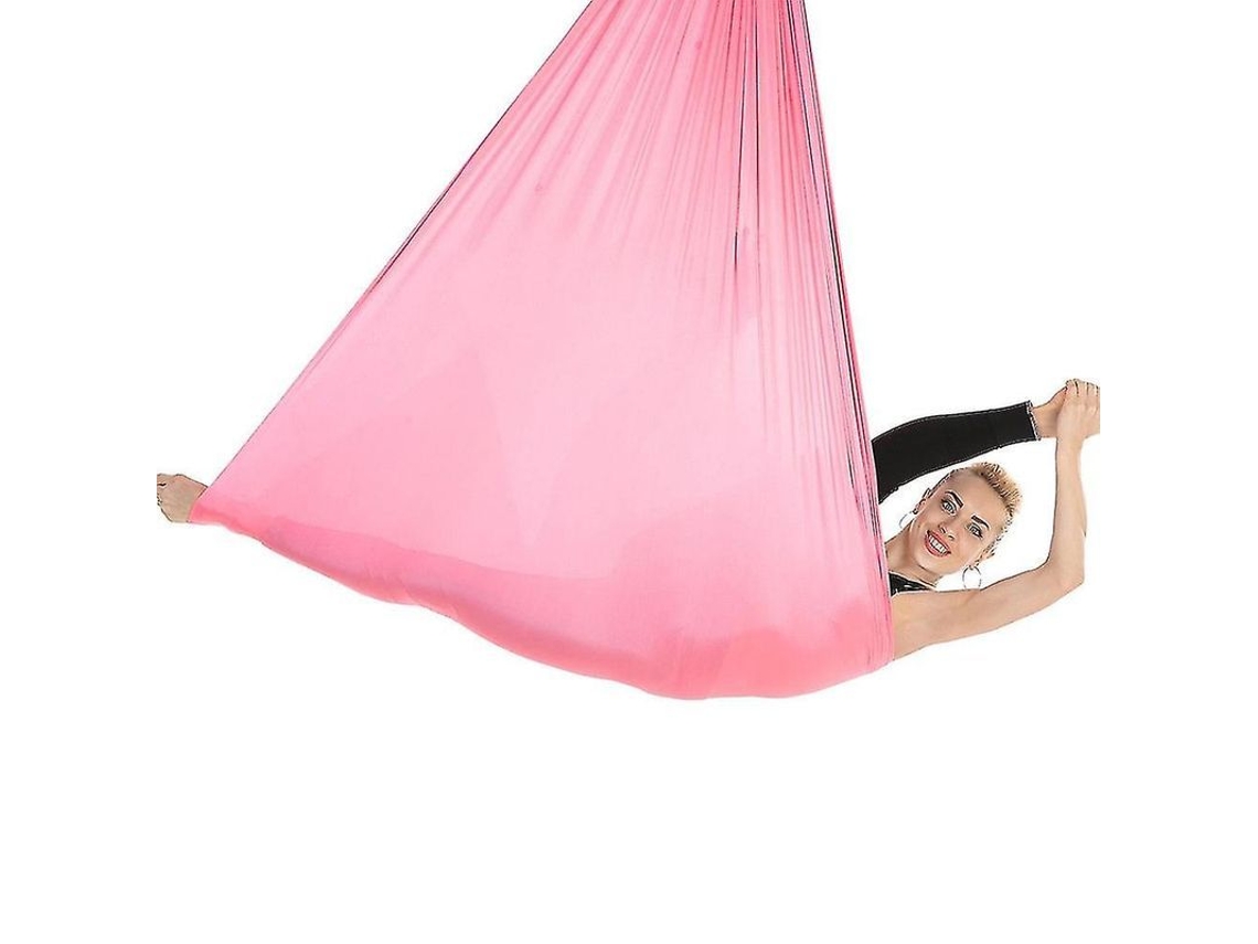 Fasst colchoneta aérea de Yoga, Tela de Nylon, Antigravidade, Pilates, Inversão, Alívio de Dor | S/MARCA