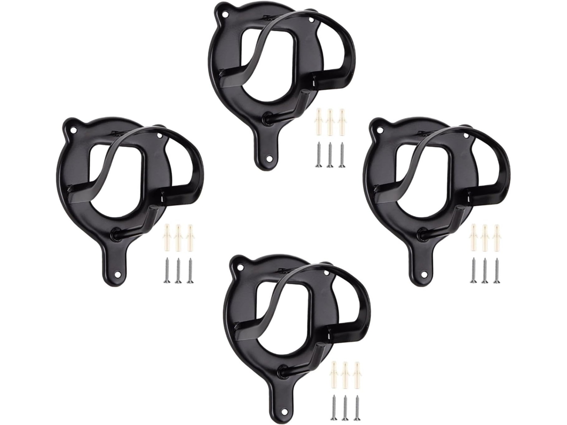 Conjunto De 4 Peças Em Liga Resistente, Incluindo Gancho Estável, Suporte Com Flange E Gancho, Equipamentos De