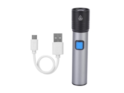 2026 lanterna Led Ajustável Portátil Impermeável Recarregável Via Usb para Camping Ao Ar Livre