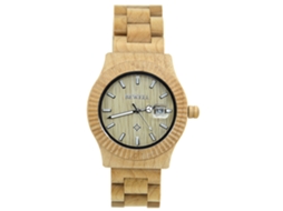 Reloj De Cuarzo De Madera Natural Para Hombre Pareja Regalo Casual Pulsera Arce
