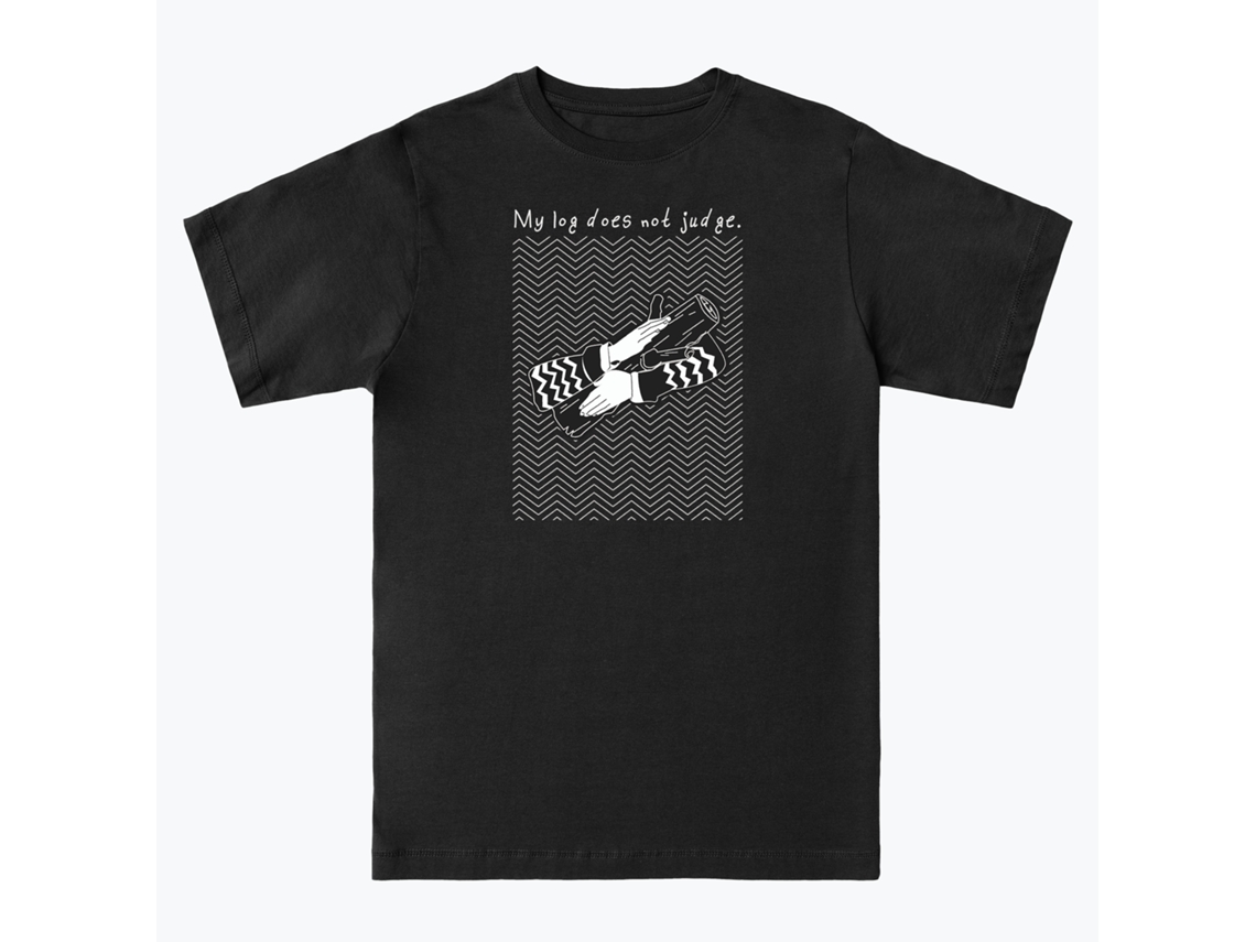 My Log Does Not Judge Padeltees By Cafilucas T-shirt-xxl