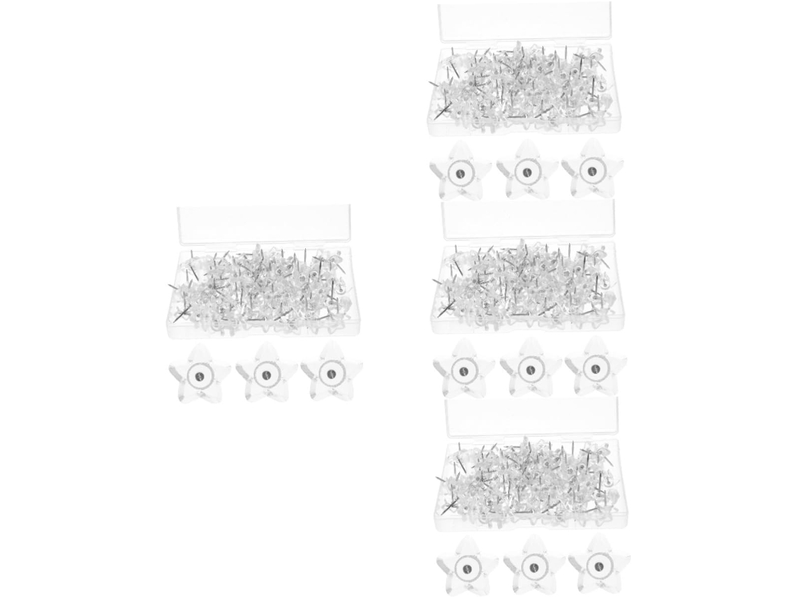 Tehaux Conjunto De 400 Tachinhas Multifuncionais Transparentes Para