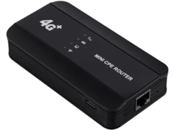 Roteador Portátil 4g Wifi 6 Mifi Com Porta Lan Sem Fio, Mini Cpe,
