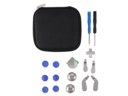 Kit 17 Botões Substitutos Controle Xbox One Elite Ps4 Switch Azul