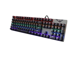 Teclado Gaming NANA L300 Rgb Mecânico Português Negro