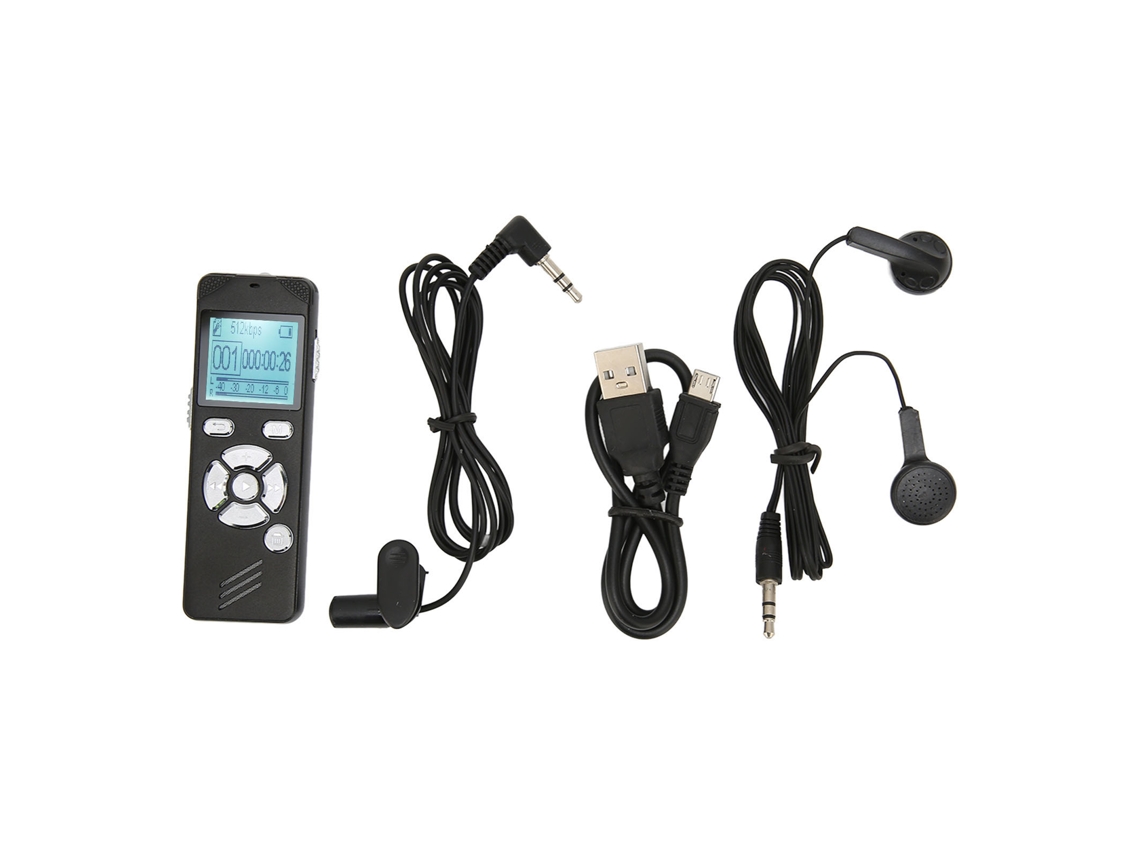 Gravador Digital Portátil LAXISCREED 8gb Mp3