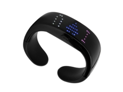 Pulseira Led Iluminável Programável para Festa, Corrida Noturna e Eventos. EOOCOO
