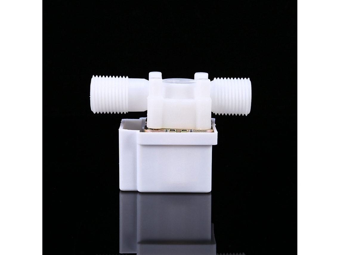 Válvula Solenóide Eléctrica Dc 12v N/c Para Água Ar Inlet Flow Switch 1/2"