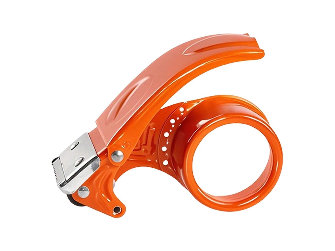 Dispensador de Fita Adesiva Industrial Ergonômico e Resistente para Selagem Caixas Embalagens Papelão, Comp Atível com Cortadores GOKOCO