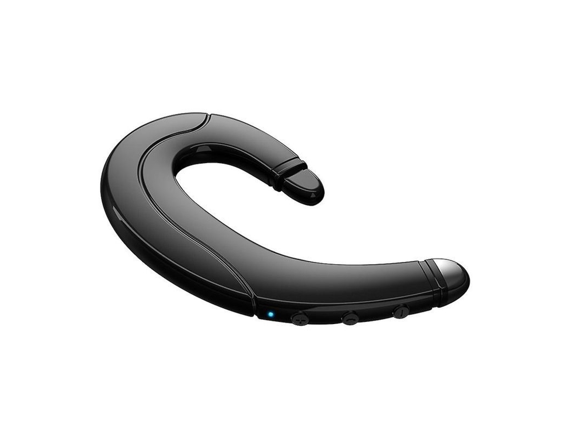 Fone de ouvido Bluetooth invisível mono com microfone e cancelamento de ruído S/MARCA