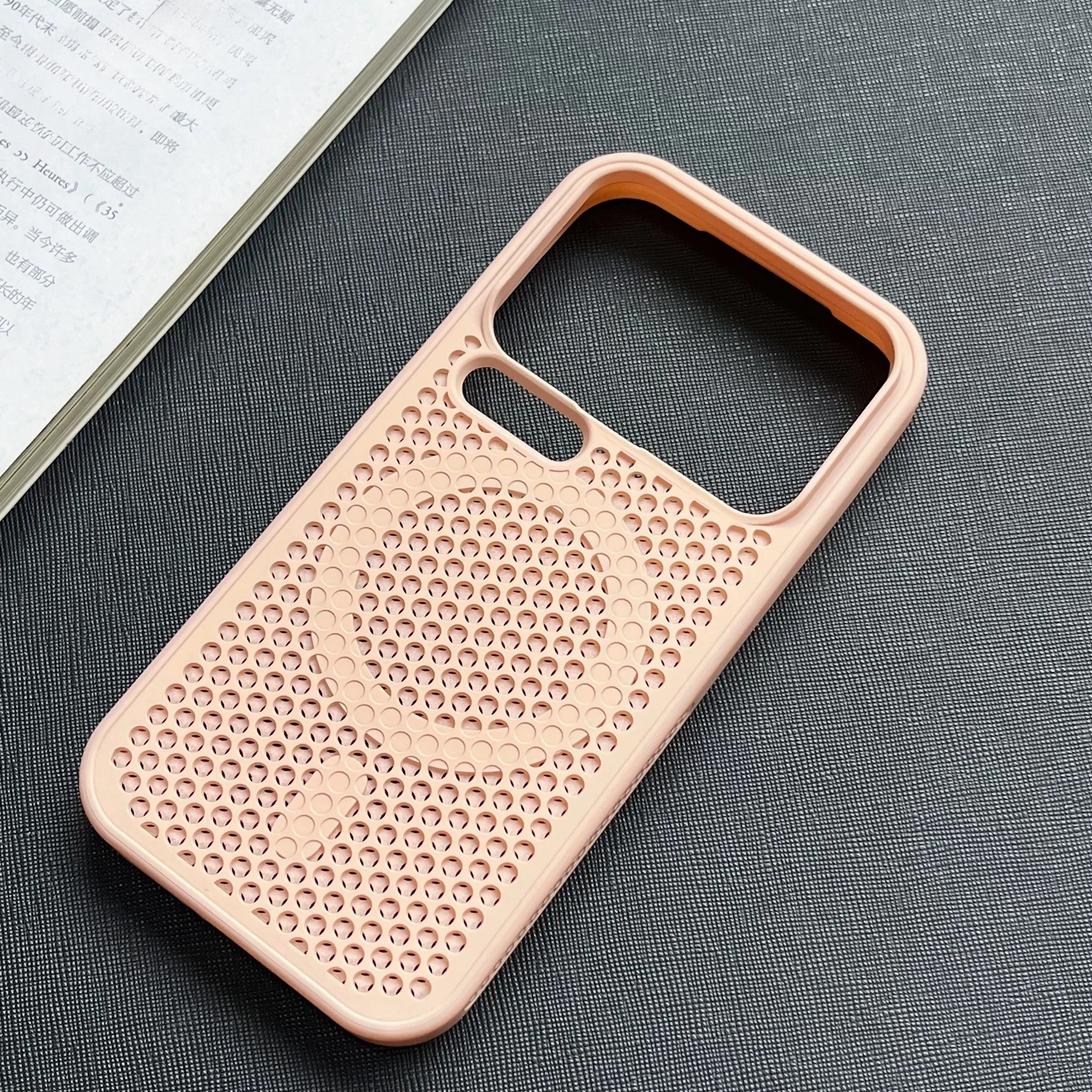 (rosa Redmi K60) Capa Protetora De Silicone Com Dissipação De Calor E Resistente A Impactos.