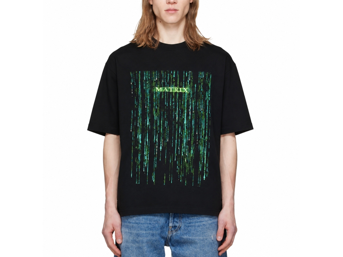 The Matrix Code Knight T-shirt Unisex Adults Size:m
