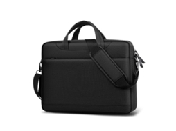 Bolsa Profissional Para Laptop De 14/15,6 Polegadas, Capa Resistente À Água Com Alça De Ombro, Ideal Para Uso Profissional, Na Cor Preta.
