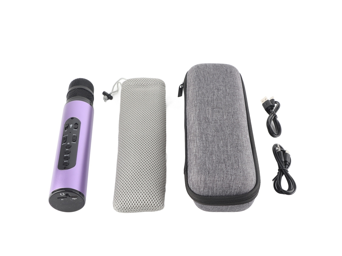 Microfone Karaoke Bluetooth Sem Fio LAXISCREED
