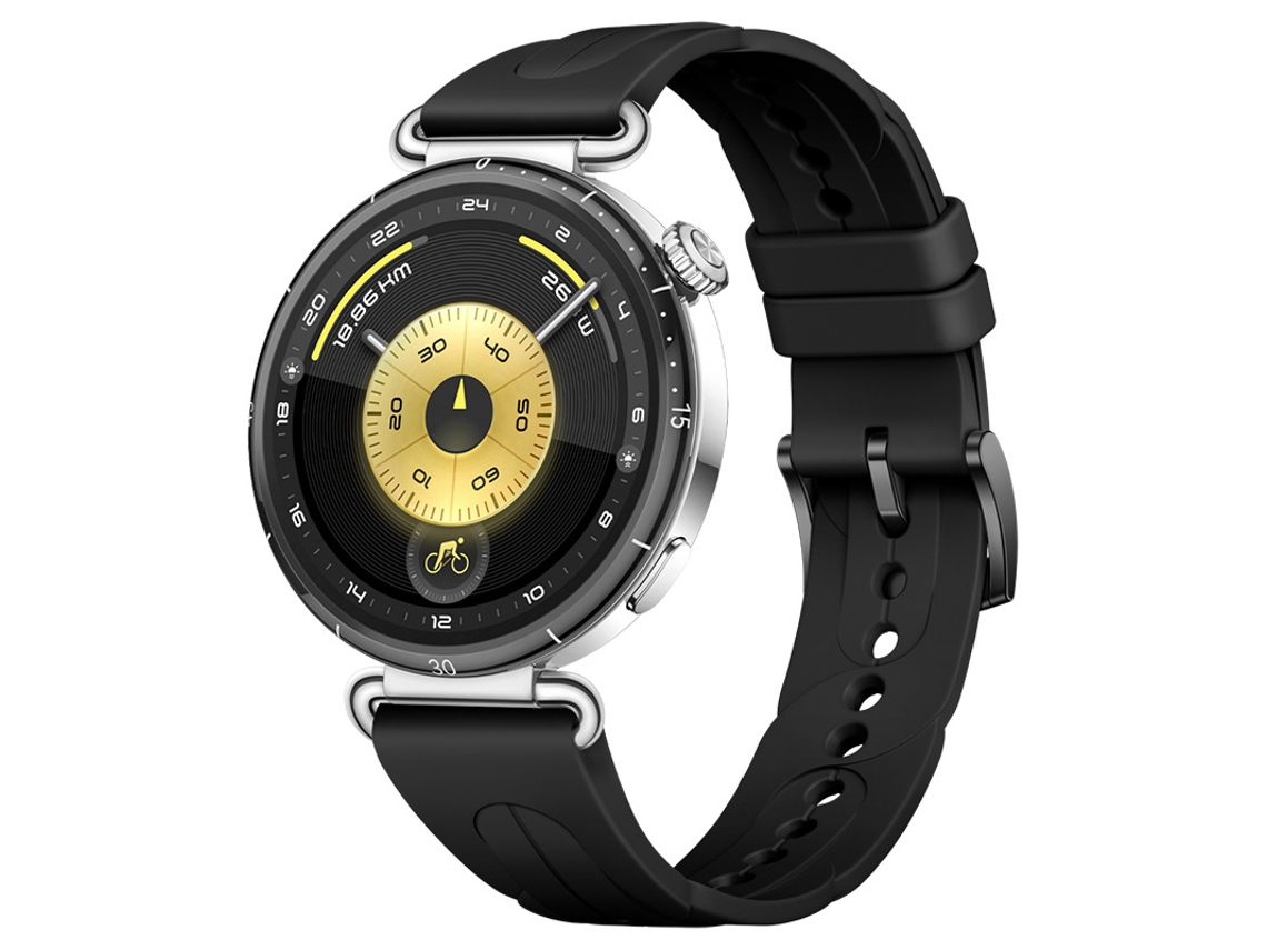 Pulseira de silicone universal 18mm para Huawei Watch Gt6 preto HEXINYIGJLY