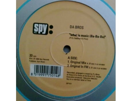 Vinil What Is Music Ba-ba-ba Spy Rec