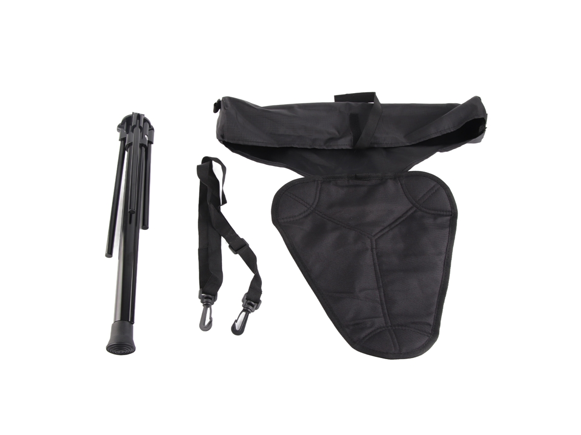 Silla De Camping De Uma Perna Com Altura Ajustável Silla Plegável Telescópica Silla Unipodal Telescópica Plegável
