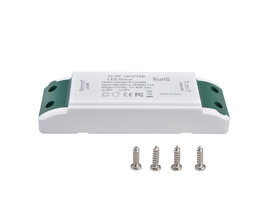 2026 adaptador de Corrente Constante 12v Cc 48w 4a Transformador Led para Luzes Led Ca100 240v