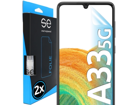 Película de Ecrã para Samsung Galaxy A33 5G SMART ENGINEERED Pele Sintética Transparente