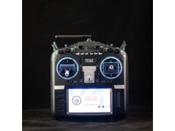 Transmissor de Rádio Radiomaster Tx16s Branco com Kit de Atualização e Modificação de Iluminação Led para Gimbal, nas Cores Azul e Branco. MDUG