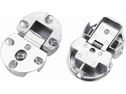 2 Dobradiças De Zinclegation Para Porta Armário, Mecanismo Abertura