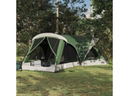 Vidaxl Barraca Familiar 14 Pessoa Verde