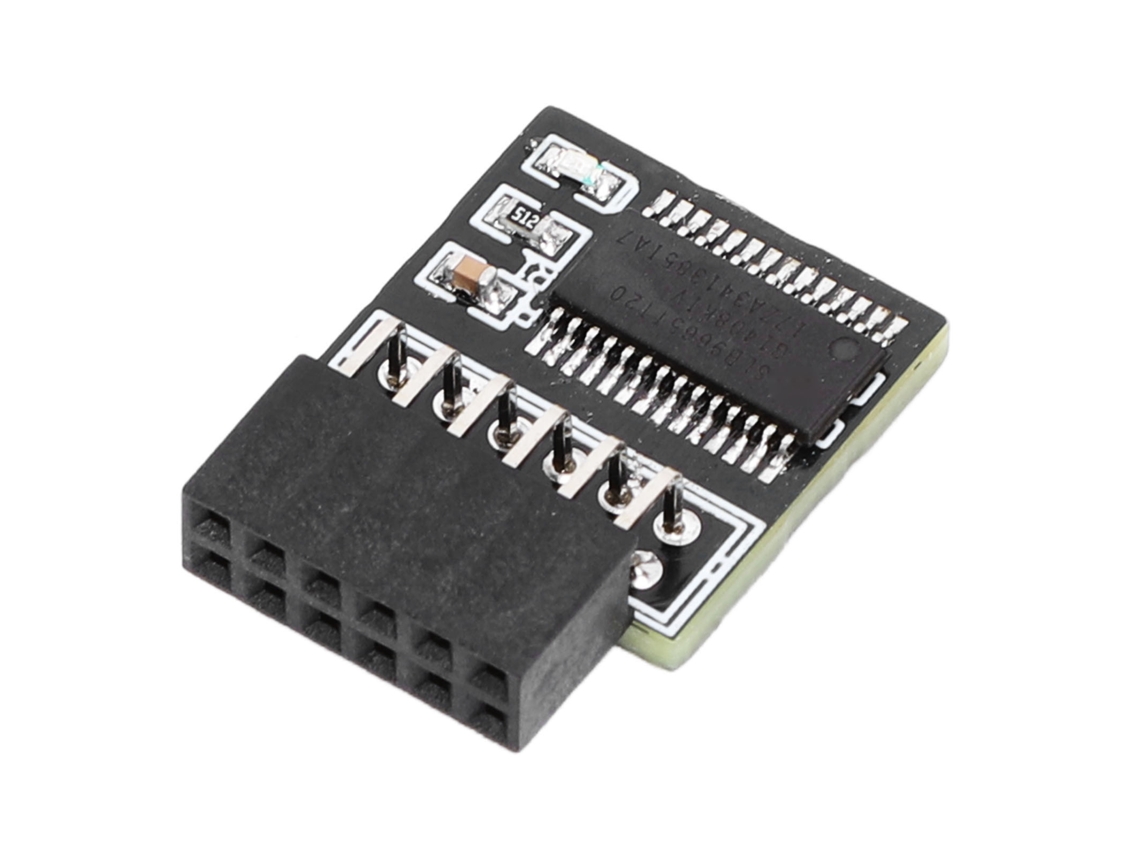 Módulo Tpm2.0 Slb9665 Spi 12pin Módulo De Segurança De Placa Mãe Para Win 10 11