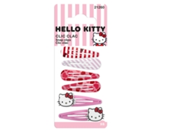 Pack De 4 Grampos De Cabelo Hello Kitty Sanrio