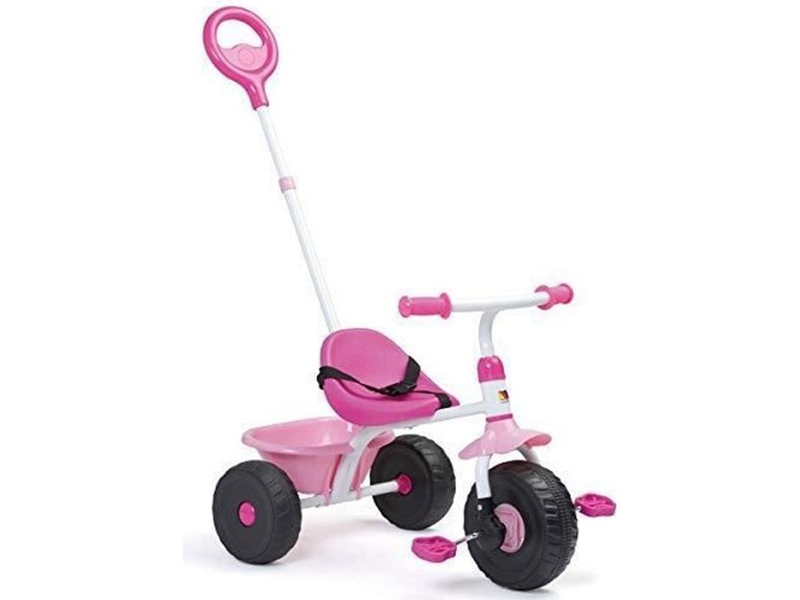 Triciclo 3 Em 1 - Molto - Urban Trike - Rosa - Para Crianças Dos 18 Meses Aos 4 Anos - Fácil Montagem