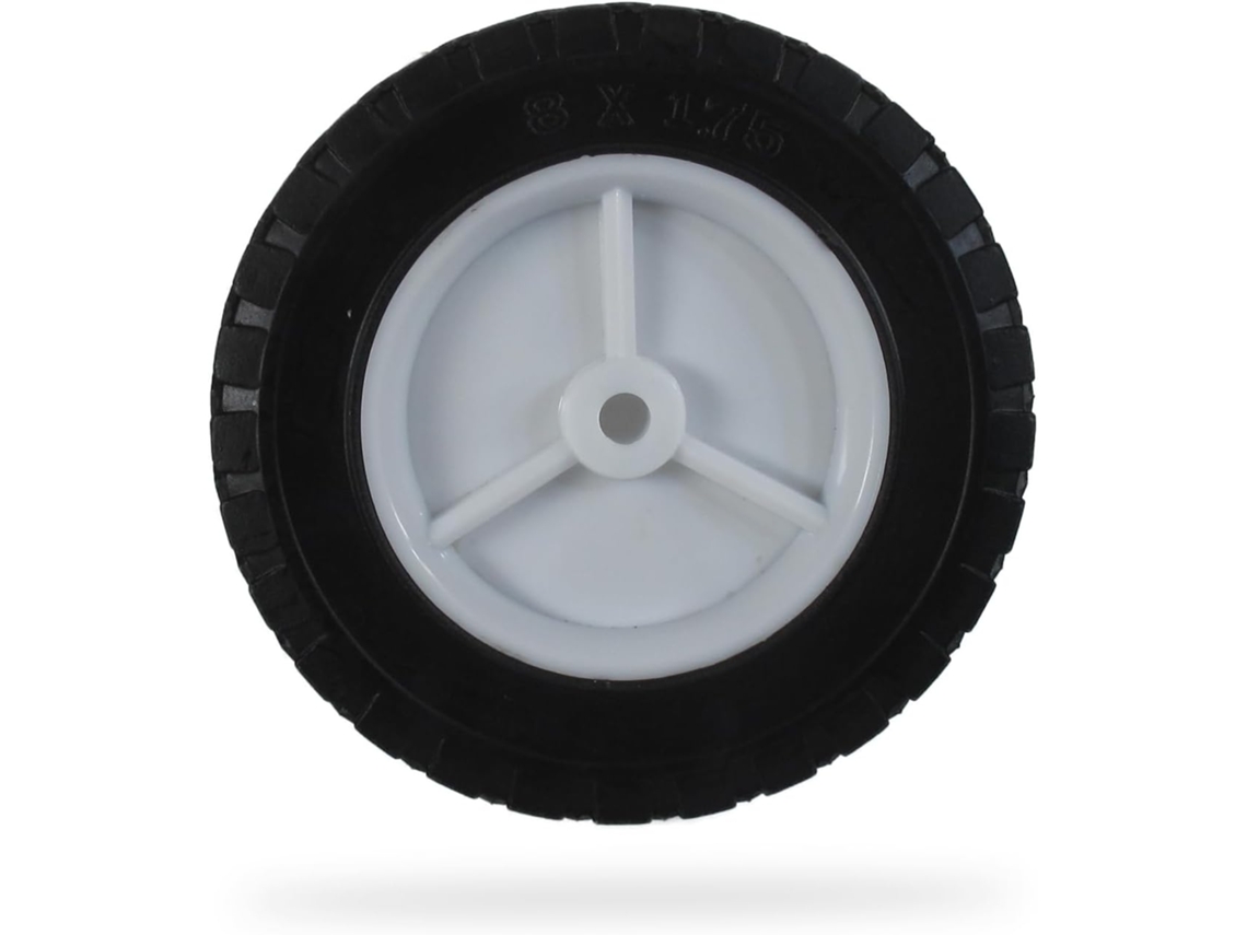 Roda de plástico com cubo de deslocamento universal, 2 peças, Ø 200 mm de compressão Zeuxo