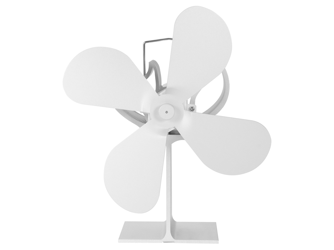 Ventilador Portátil Estufa 4 Lâminas Distribuição Calor