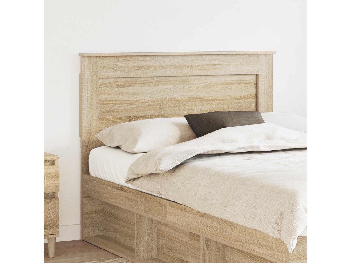 Vidaxl Cabeceira Carvalho Sonoma 120 Cm Madeira Processada