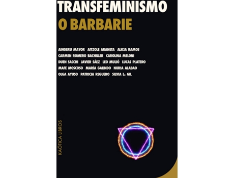 Livro Transfeminismo O Barbarie de Aingeru Mayor (Espanhol)