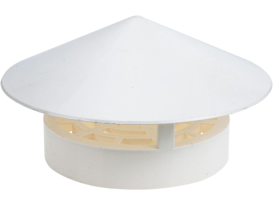 Tampa De Chaminé Impermeável Em Pvc Branco, Capa De Chuva E
