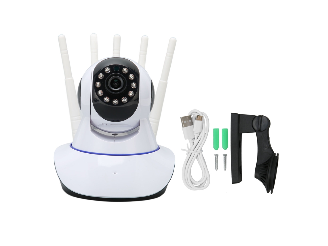 Câmera de Vigilância Interna e Câmera de Segurança Wifi com controle remoto wifi interfone móvel e Hd EOOCOO