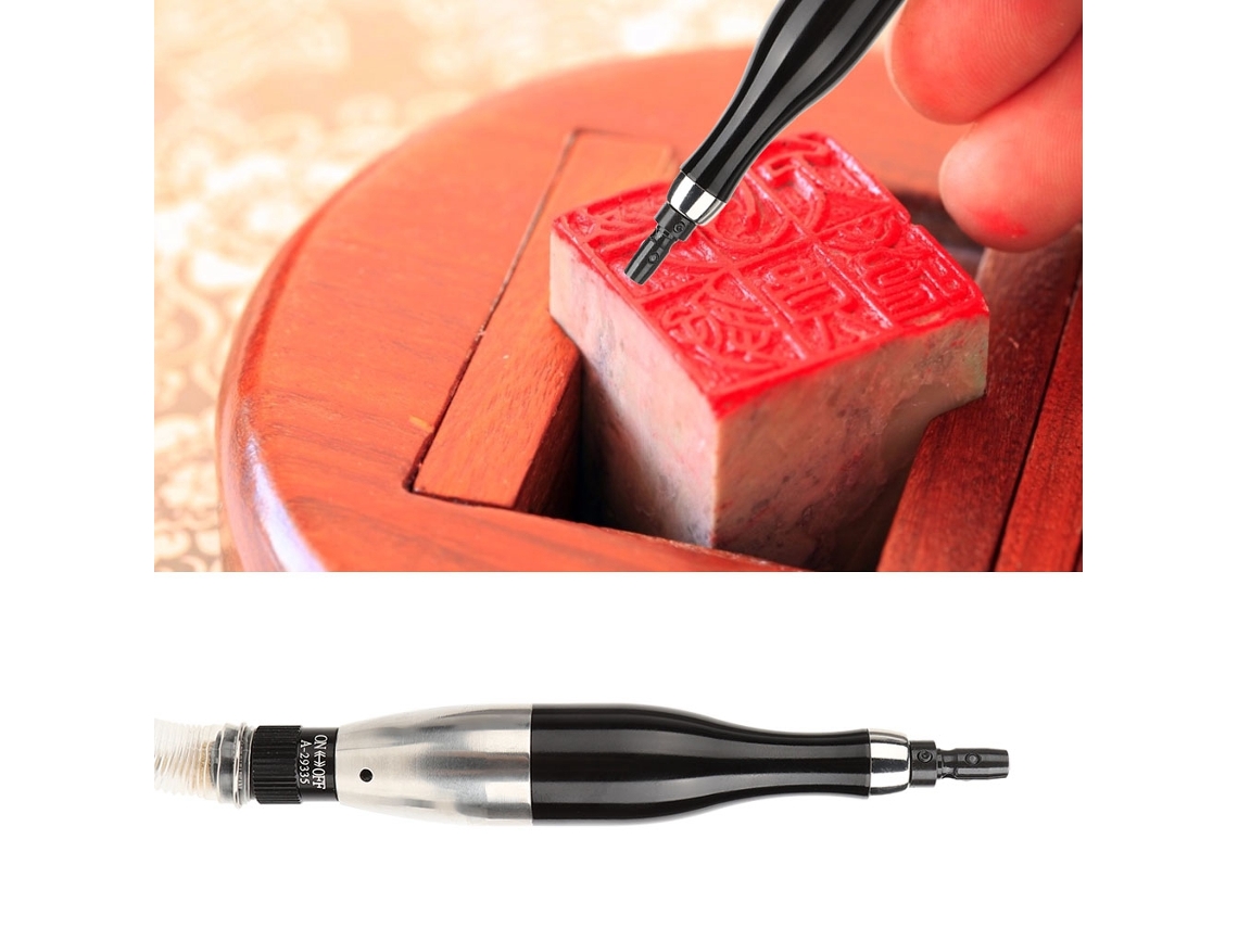 Laxiscreed Lima Ultrassónica Pneumática Para Gravação, Curso De 0.6mm, 30.000 Rpm