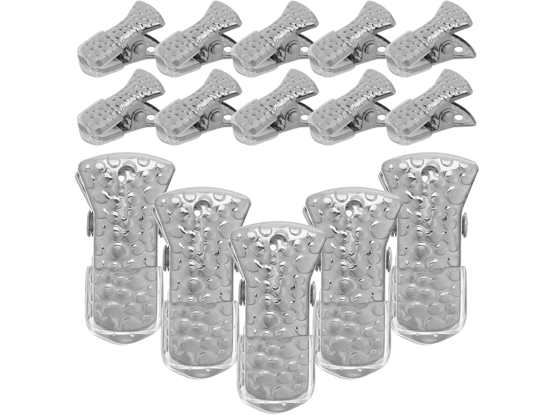 35 Prendedores de Roupa Metal com Capa Gel Antiderrapante, Clipes Varal Resistentes Ao Vento Estampa CHABERLU