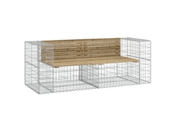Garden Bench, Garden Benches Vidaxl Marrom Madeira De Pinho Impregnada (n/a)