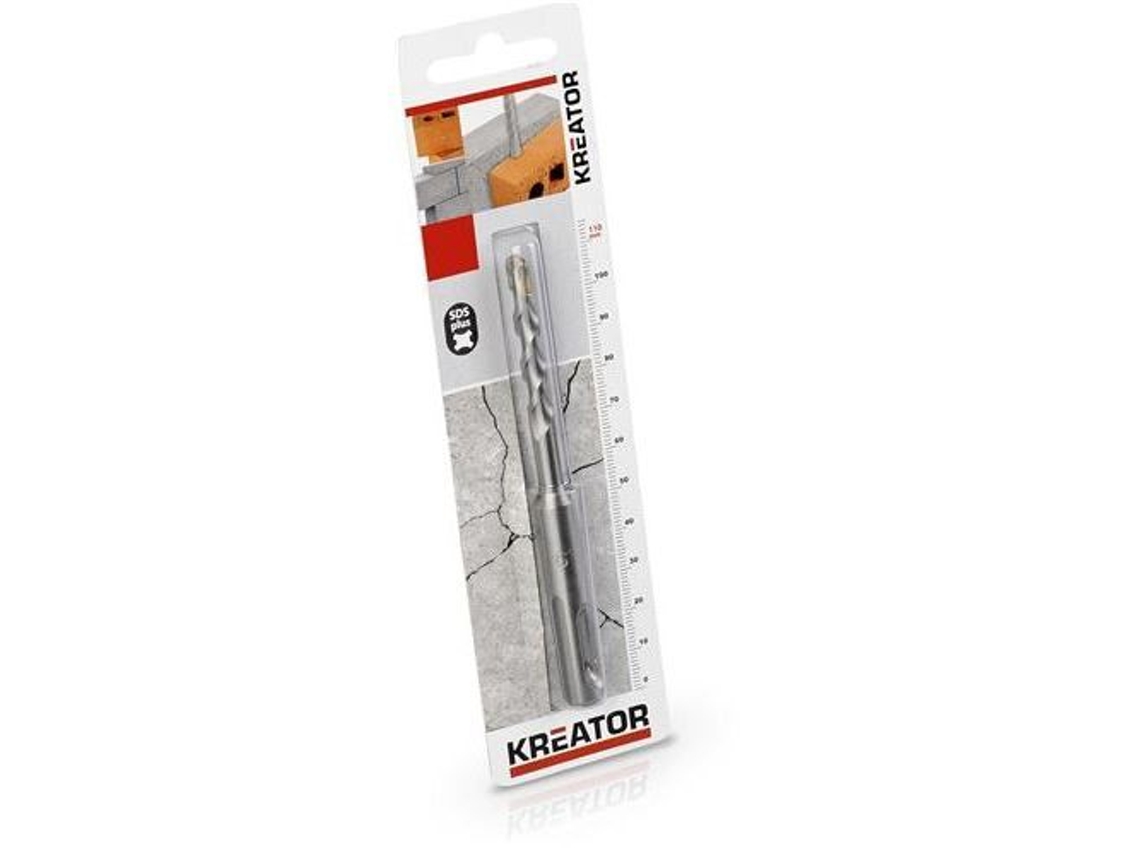 1 SDS mais broca para concreto 10 x 160 mm kreator-krt0…