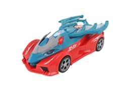 Primerox brinquedo Carro Dinossauro Transformável com Luzes Música Rotação Estunt Mecânico