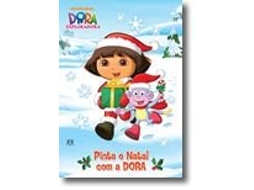 Livro Pinta o Natal Com a Dora