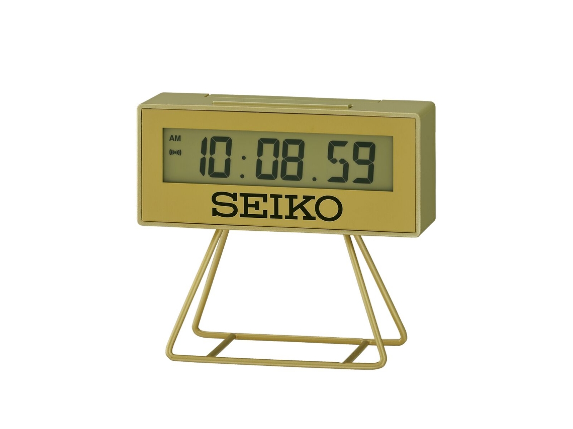 Relógio-Despertador SEIKO Qhl062G Dourado