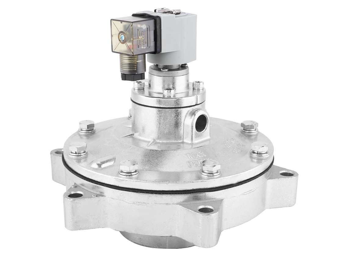 Válvula De Diaphragma Eletromagnética Ac220v Laxiscreed Com Controle De Pulso E Função Solenoide